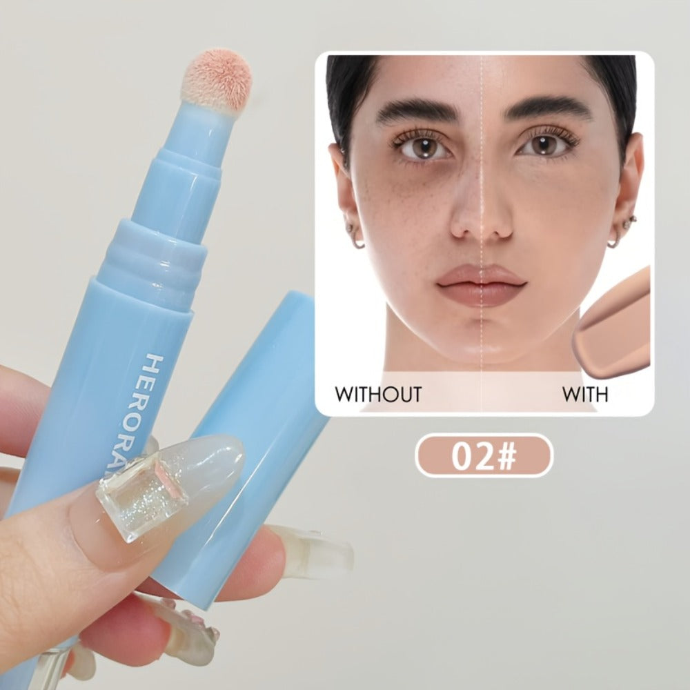 Three-Color Concealer Pen Set with Rounded Sponge-Tip Applicators and Compact 12.3 cm Tube Format — image 5