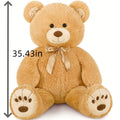 Stuffed Animal Giant Brown Teddy Bear with Oversized Seated Shape and Photo-Color Option for Room Decor — image 11