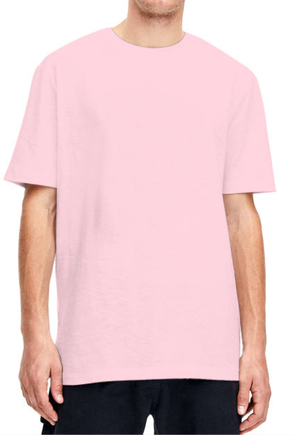 American Size Short Sleeve T-shirt Male Plus