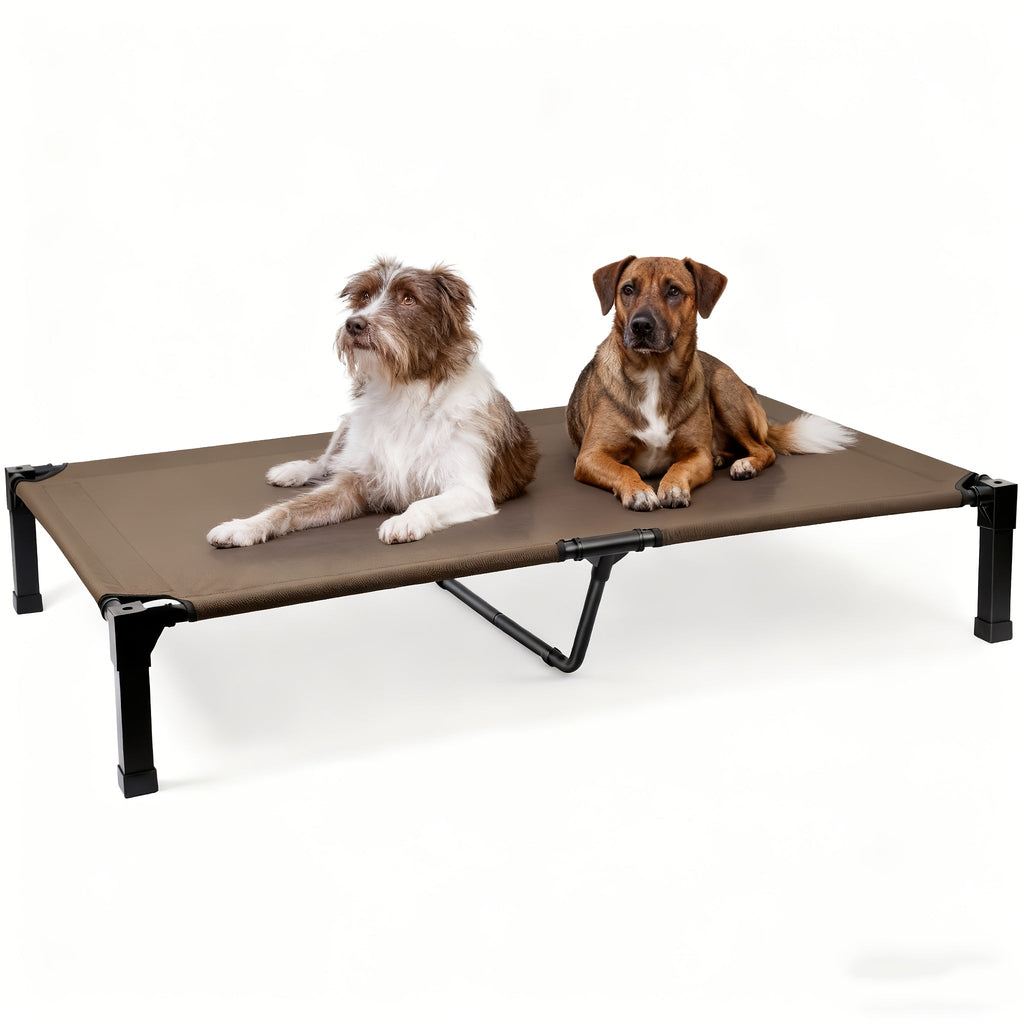 Elevated Mesh Dog Cot Bed with Folding-Leg Frame, Seven Colors and Four Labeled Sizes from 35 to 60 Inches — image 13
