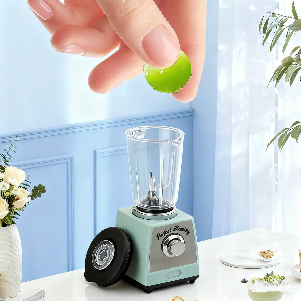 1:12 Scale Miniature Kitchen Appliance Set with Rice Cooker, Blender, Coffee Maker and 3-Piece Checkout — image 7