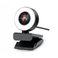 USB 1080P Webcam Auto Focus Fill Light Beauty Camera