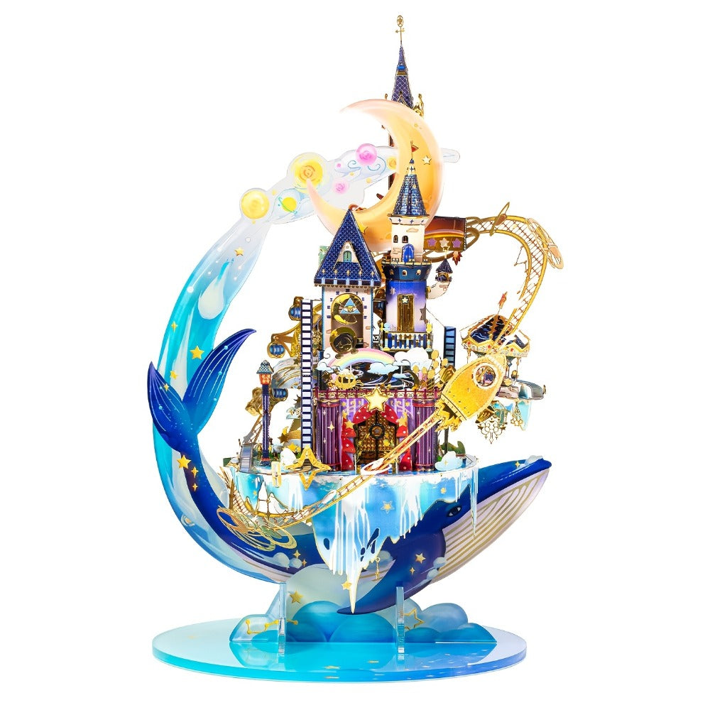 3D Metal Model Kit MU Star Playground, Handcrafted Garden Scene DIY Puzzle for Teens & Adults Ages 14+ — image 8