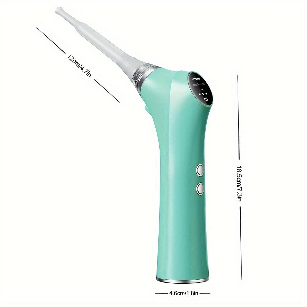 Tonsil Stone Remover Electric Vacuum Kit with LED Light – 3 Suction Modes 5X Magnifying Mirror Oral Irrigator Safe Gentle Ton