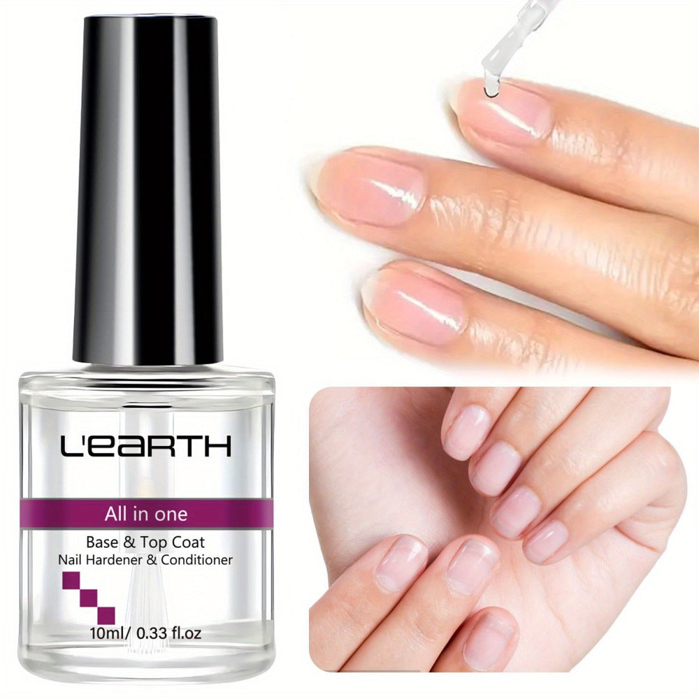 Nail Fortifier & Hardener 10ml Protective Strengthening Agent for Weak Damaged Brittle Nails – Makes Nails Stronger Tougher &