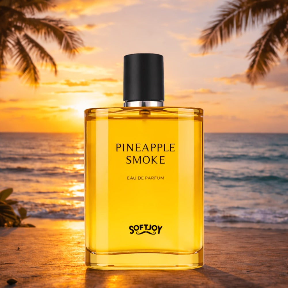 Perfume for Men in 3.04 oz Gold Bottle with Pineapple, Blackcurrant, Birch and Smoky Scent Profile — image 7