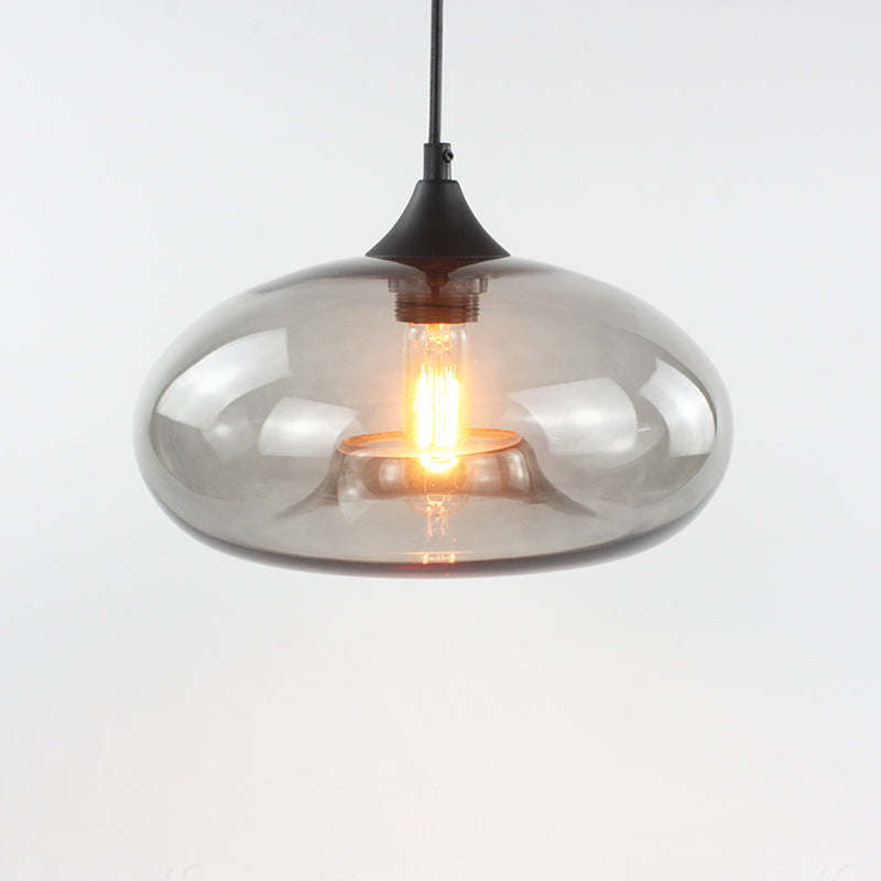 Nordic Modern Loft Pendant Lamp Glass Lustre Industrial Decor Hanging Lights Fixtures
