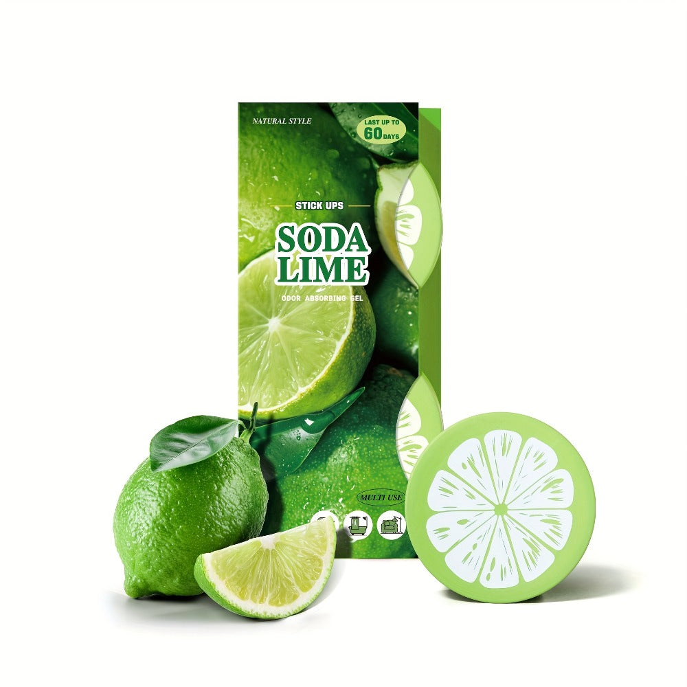 Car Air Freshener 2-Pack Solid Fragrance Jars in Cherry, Lavender, Lime, Rose or Sweet Orange — image 7
