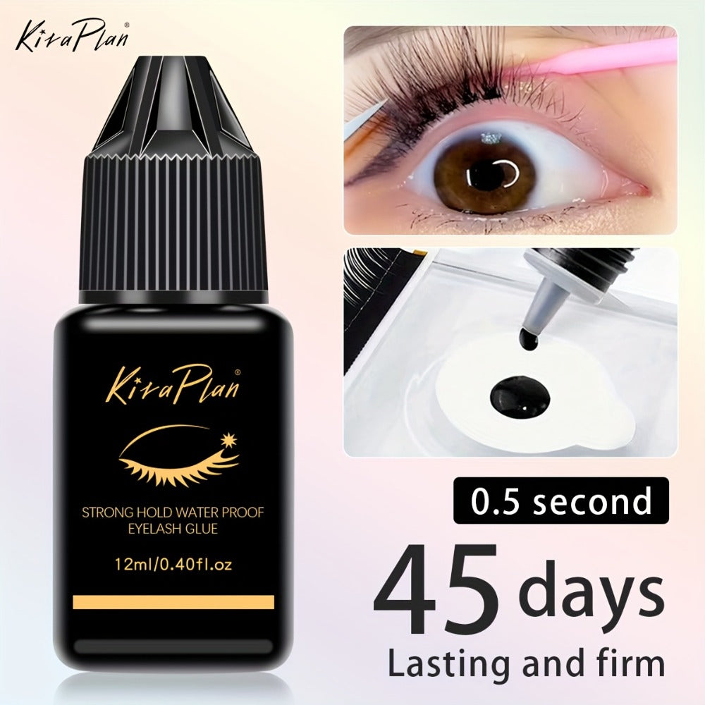 Odorless Lash Extension Glue Quick Dry Black Adhesive for DIY Individual & Cluster Lash Extensions — image 1