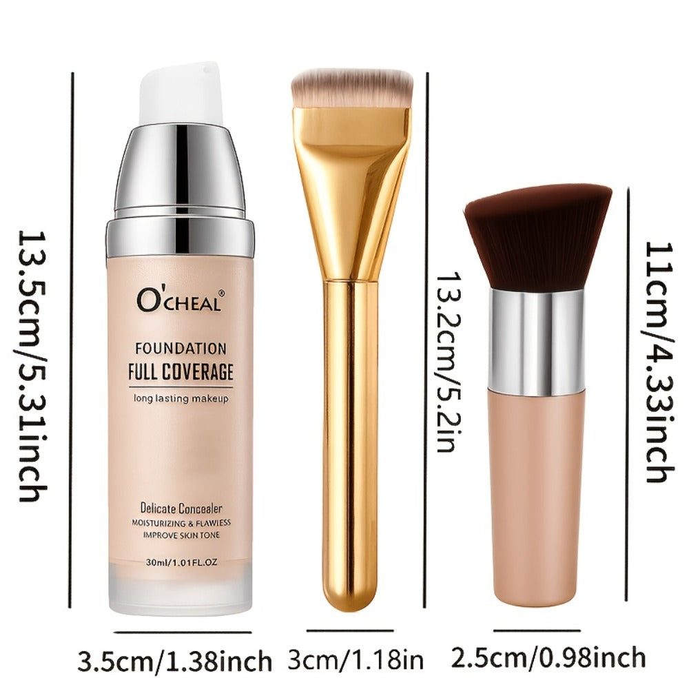 Air Cushion Foundation 2.0 Full Coverage Matte Finish Moisturizing Lightweight Buildable Liquid Foundation — image 10