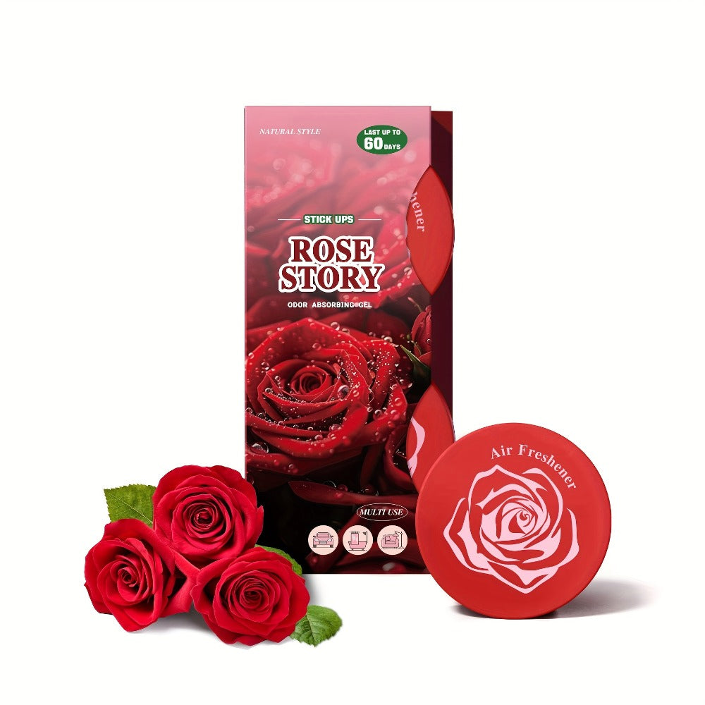 Car Air Freshener 2-Pack Solid Fragrance Jars in Cherry, Lavender, Lime, Rose or Sweet Orange — image 9