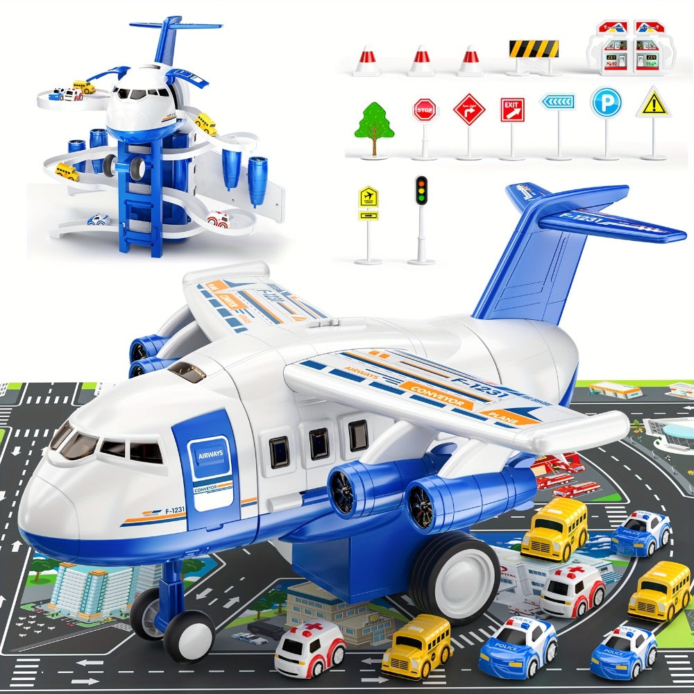 Kids Airplane Toy with LED Lights & Music with the Listed Color, Size or Set Options for Everyday Use — image 5