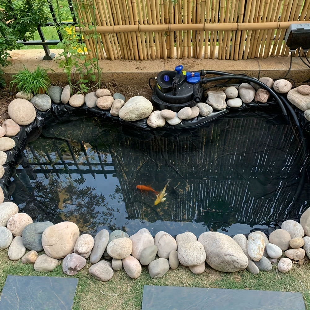 Black 5 x 10-Foot Pond Liner with 0.12mm Thickness for Fish Ponds, Water Gardens and Planter Boxes — image 2