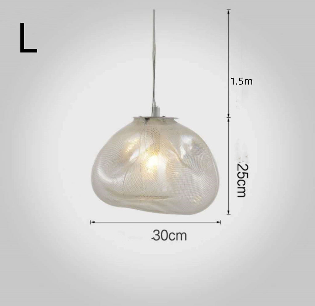 Postmodern Light Luxury Glass Decorative Chandelier