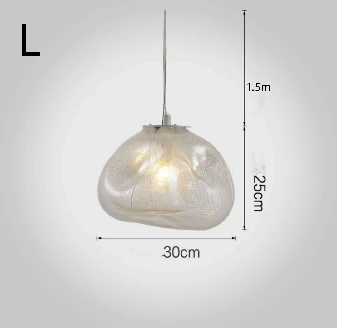 Postmodern Light Luxury Glass Decorative Chandelier