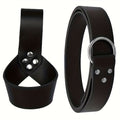 Costume Accessories Faux Leather Knife Sheath and Belt Options in Black or Brown for Medieval Outfits — image 16