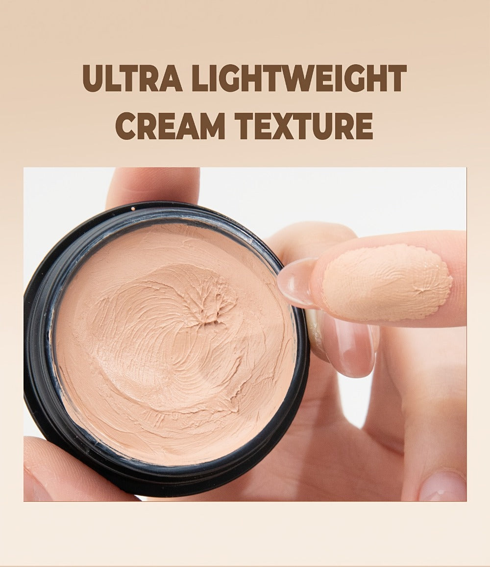 Concealer Cream Set 2pcs Full Coverage – Waterproof Matte Finish, Plant-Based Squalane, Buildable Coverage for Dark Spots — i