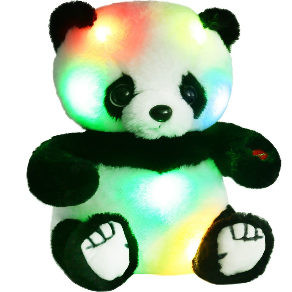 Plush Toy Light-Up Panda in 7-Inch or 10-Inch Sizes with Colorful LED Glow Points for Display — image 4