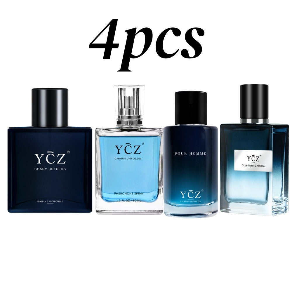 Men's Cologne Gift Set - Eau de Parfum Lavender Fresh & Woody Fragrance, Multi-Piece Sets 2 3 or 4 Bottles — image 4