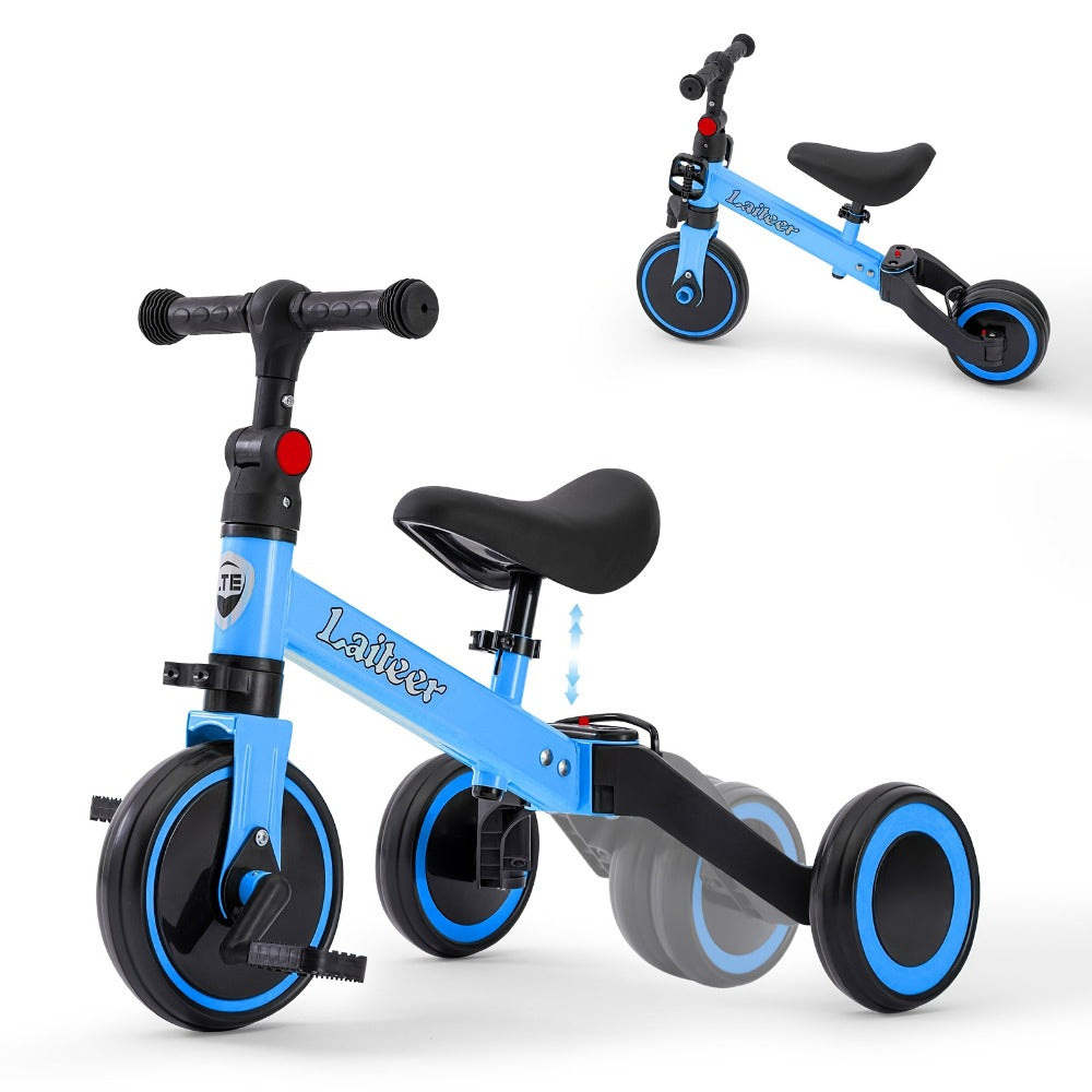 3-in-1 Toddler Balance Bike Convertible Tricycle for Kids Ages 2-5 with the Listed Color, Size or Set Options for Everyday Us
