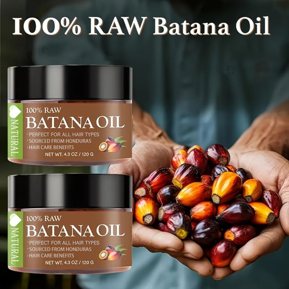 Hair Oil Batana Two-Jar Balm Set with Wide-Mouth Containers for Pre-Wash or Leave-In Hair Application — image 4