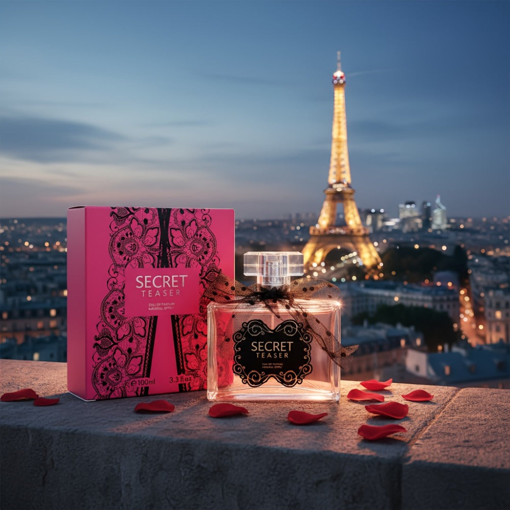 Perfume for Women 100ml in Pink Gift Box with Lychee-Jasmine-Vanilla Source Profile for Daily Wear — image 7