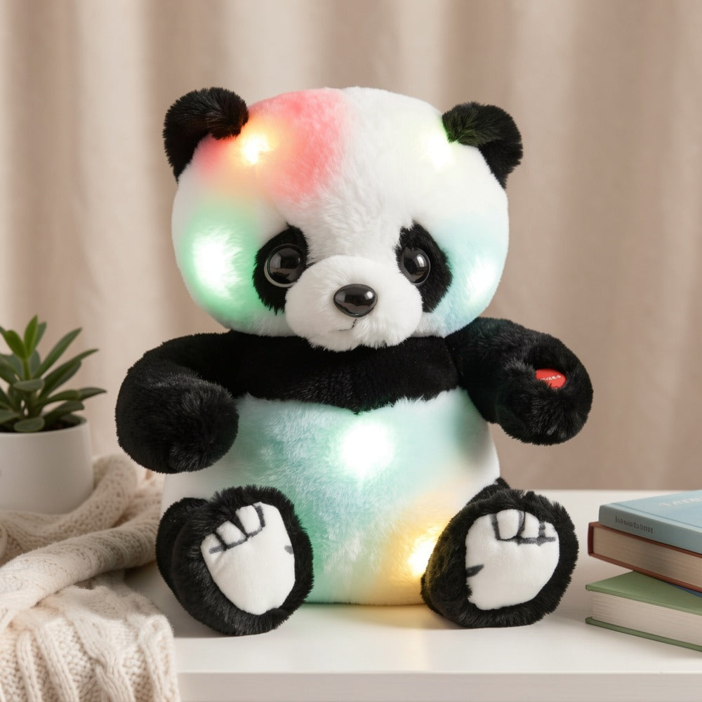 Plush Toy Light-Up Panda in 7-Inch or 10-Inch Sizes with Colorful LED Glow Points for Display — image 7