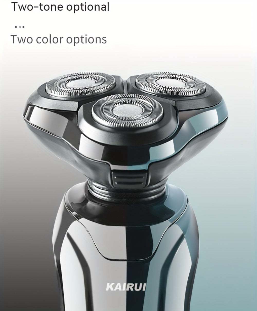 Electric Shaver 4D Floating Triple-Blade Razor with Wet/Dry Waterproof Use, LED Display and Type-C Charging — image 15