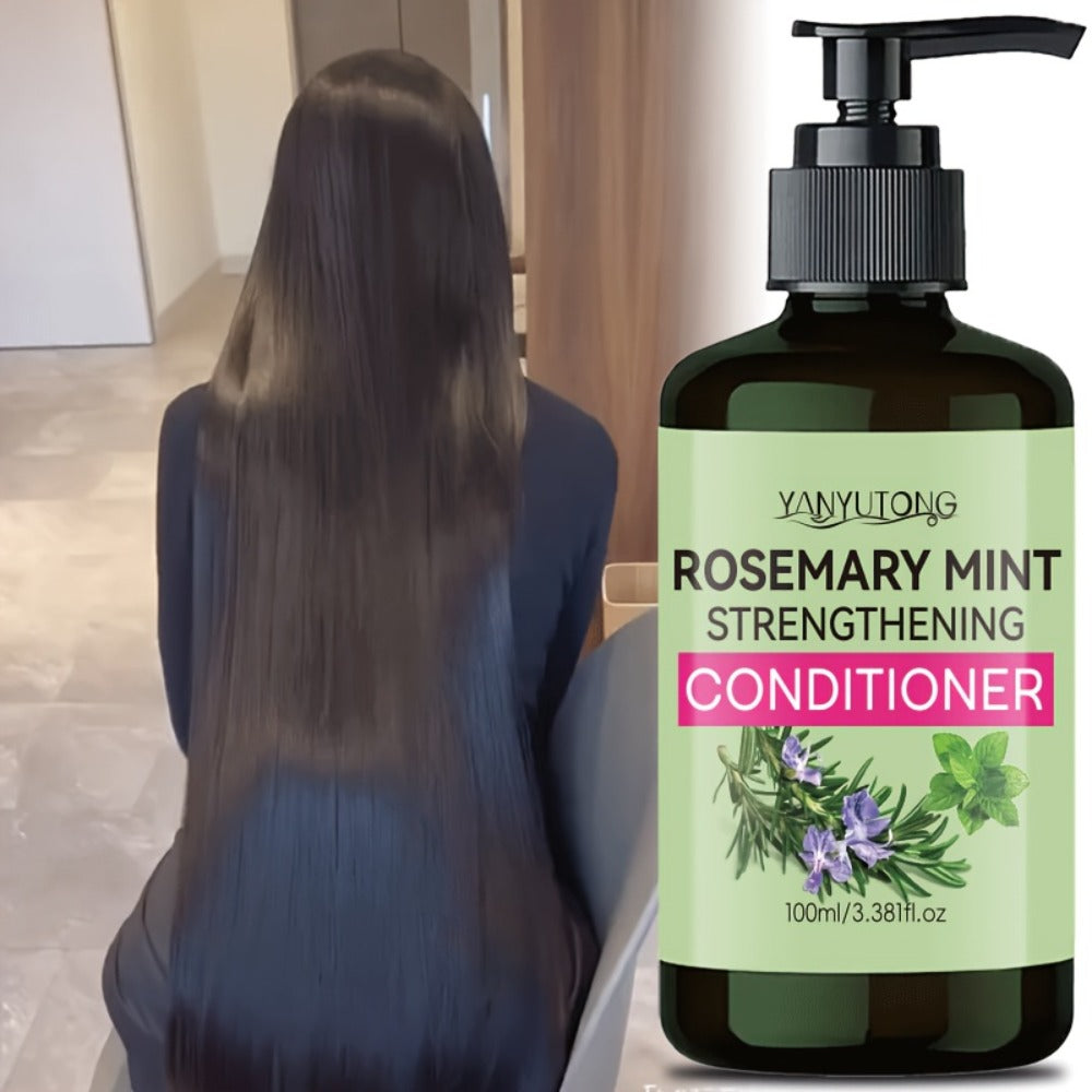 Rosemary Mint Shampoo & Conditioner Set with Rosemary Extract, Strengthening Hair Growth Formula — image 5