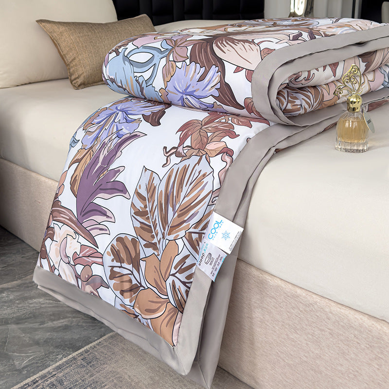 Summer Washed Silk Summer Blanket Single Double