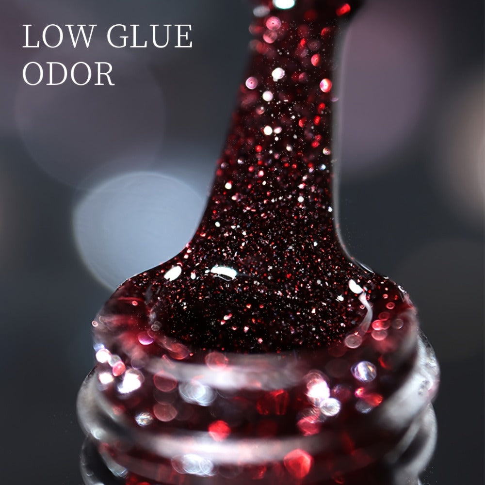 Gel Nail Polish 5-Color Broken-Stone Glitter Set in 0.51oz Bottles with Sparkling Finish and UV/LED Soak-Off Cure — image 8