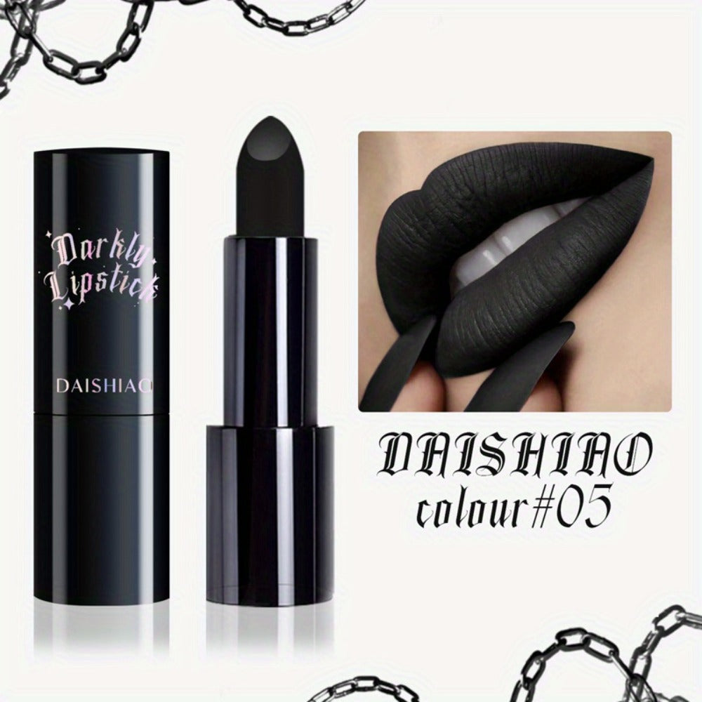 Black Matte Lipstick Set 3 Pack, for Makeup, Travel and Everyday Vanity Use, with the Listed Configuration — image 2