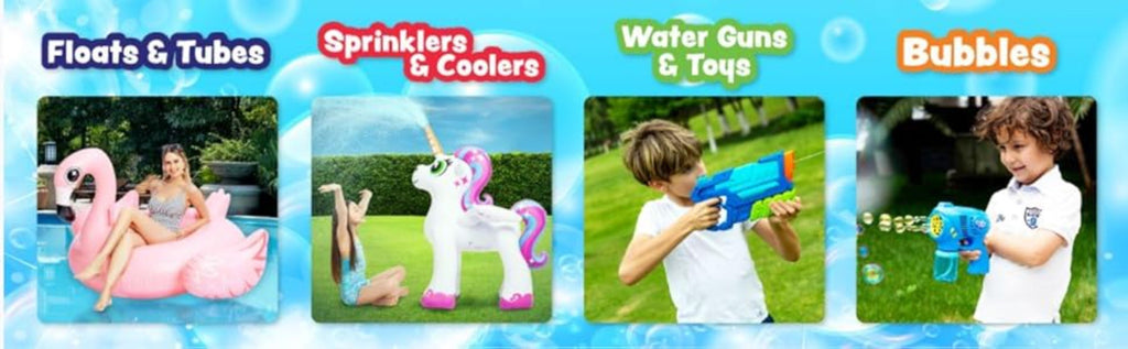 3-Pack Bubble Gun Blower with 3 Pre-Loaded Solution Refills, Hand-Powered, Color-Changing Bubbles — image 15