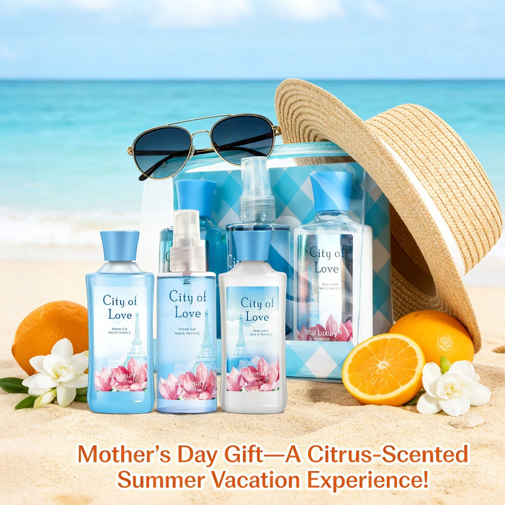 Three-Piece Peppermint Eucalyptus Bath Set with Body Lotion, Shower Gel and Fragrance Mist — image 4