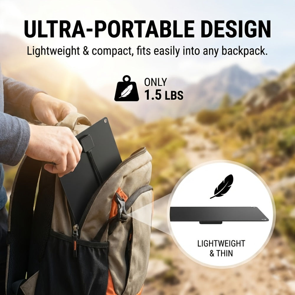 Solar Panel Kit with Charge Controller, Extension Cord & Battery Clamps – Universal Off-Grid Power for RV, Boat, Motorcycle —