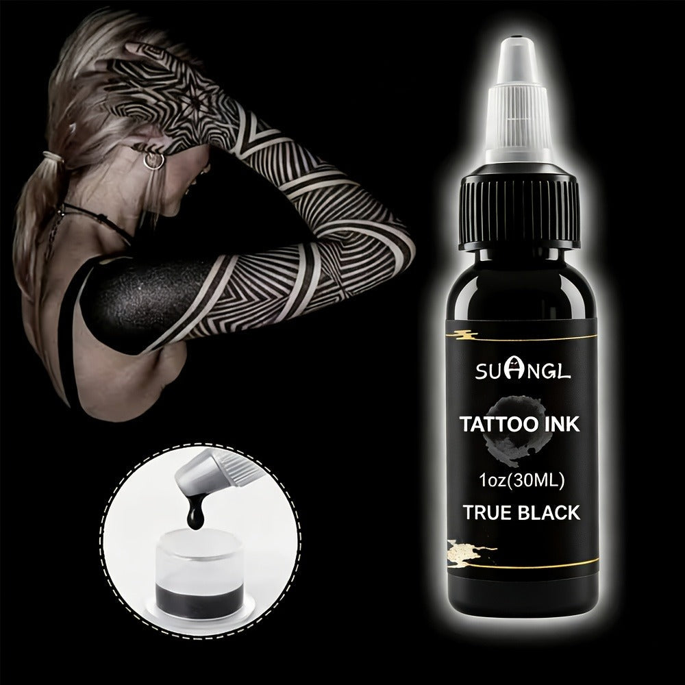 Tattoo Ink Black and White 1.01oz Bottle Options with Single, Two-Bottle and Mixed Color Sets — image 8