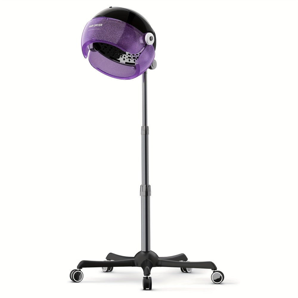 Ionic Floor-Standing Hooded Hair Dryer 1875W, Adjustable Height Professional Salon Hood Dryer for Deep — image 2