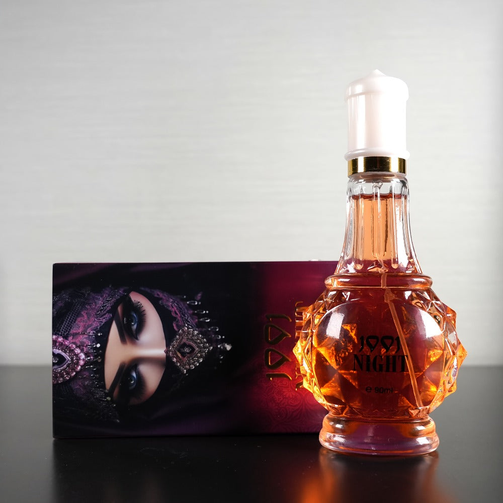 Arabian Perfume for Women 1001 Nights Floral Fruity Oriental Fragrance Spray Middle Eastern Scent Date Night Party Gift for H
