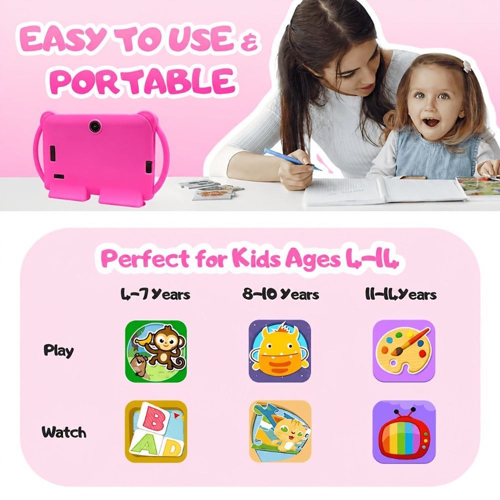 Kids Tablet 7 Inch with Android 14, 4GB RAM, 32GB Built-In Storage, IPS Display and Parental Controls — image 8