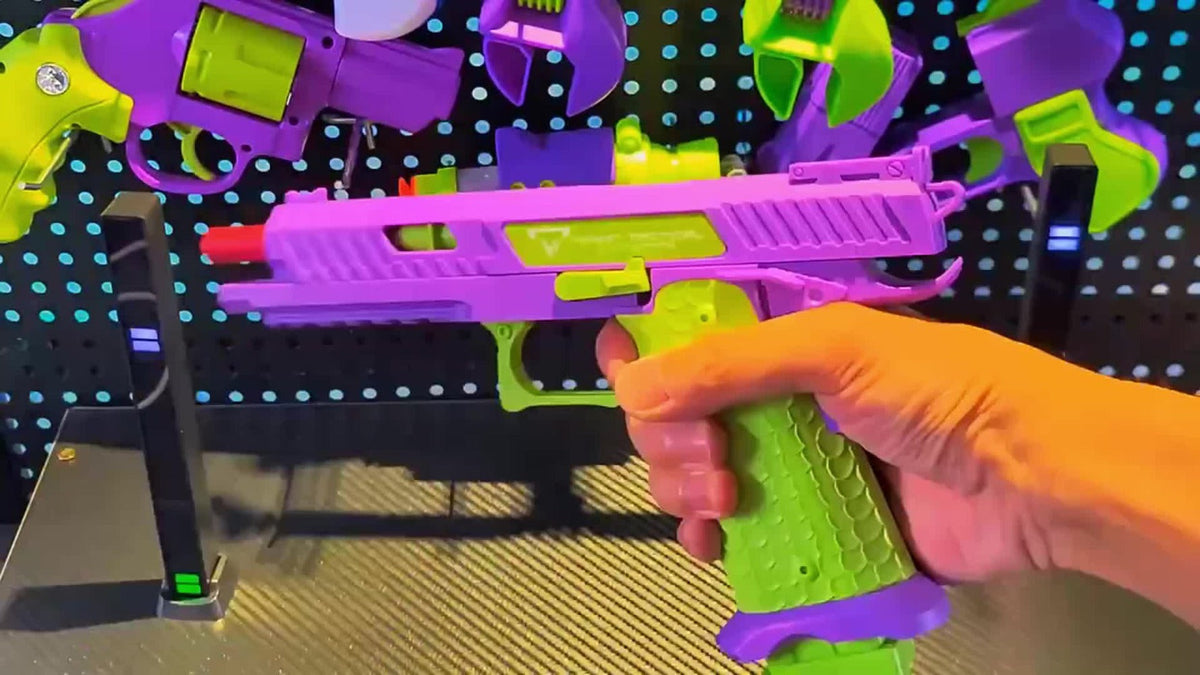 2011 Battle Master Semi-Auto Bullet Toy Gun with Shell Ejecting, 1 Magazine, 20 Simulation Bullets — image 13