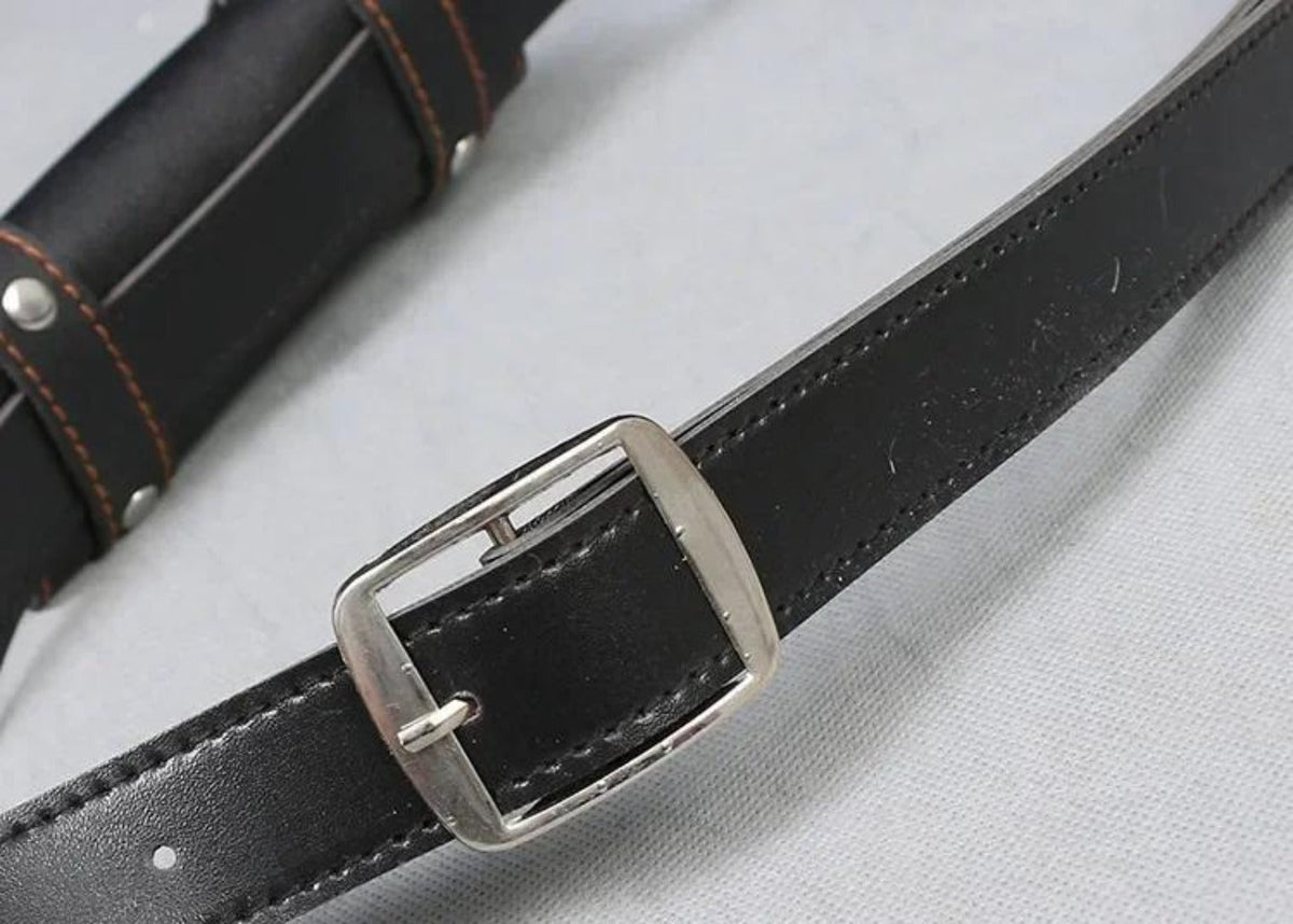 Sword Belt Holster with Dual Buckle Loops in Black or White for Katana-Style Costume Props — image 14