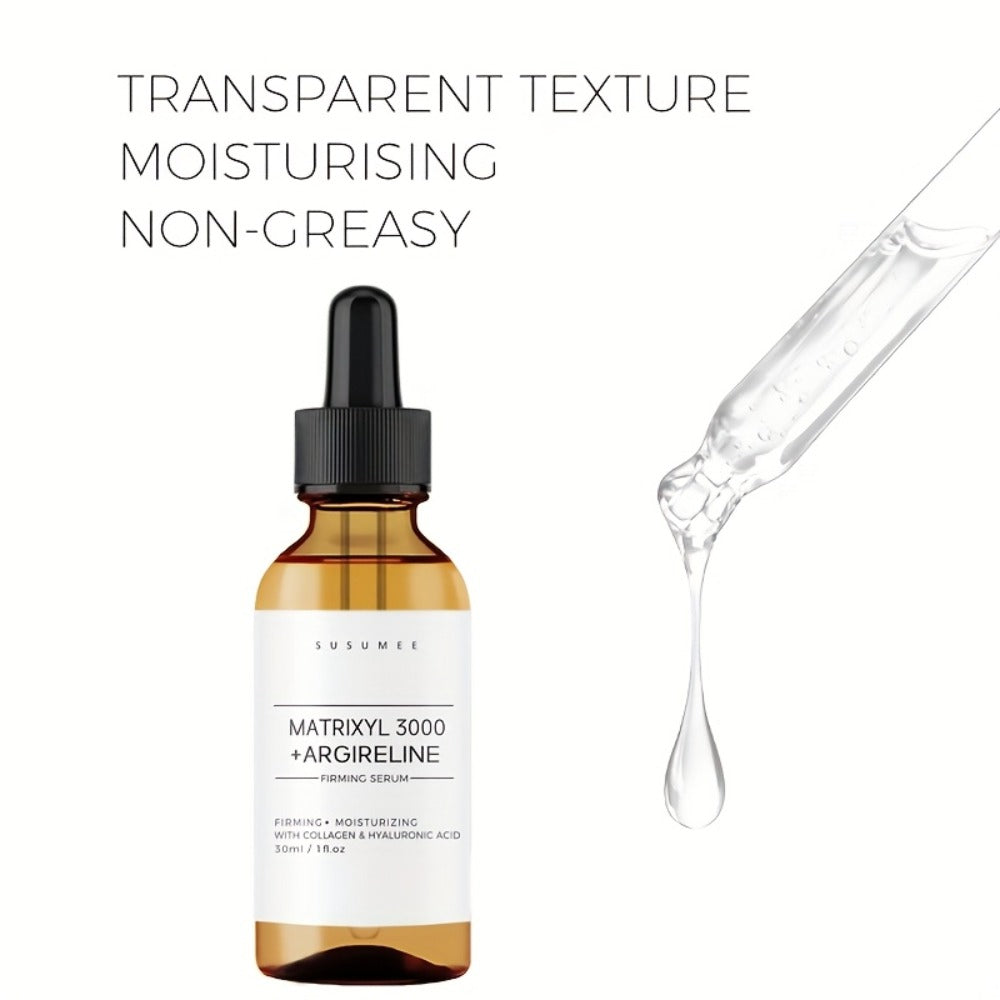 Face Serum with Matrixyl 3000, Argireline, Collagen and Hyaluronic Acid in a 30ml Amber Dropper Bottle — image 5