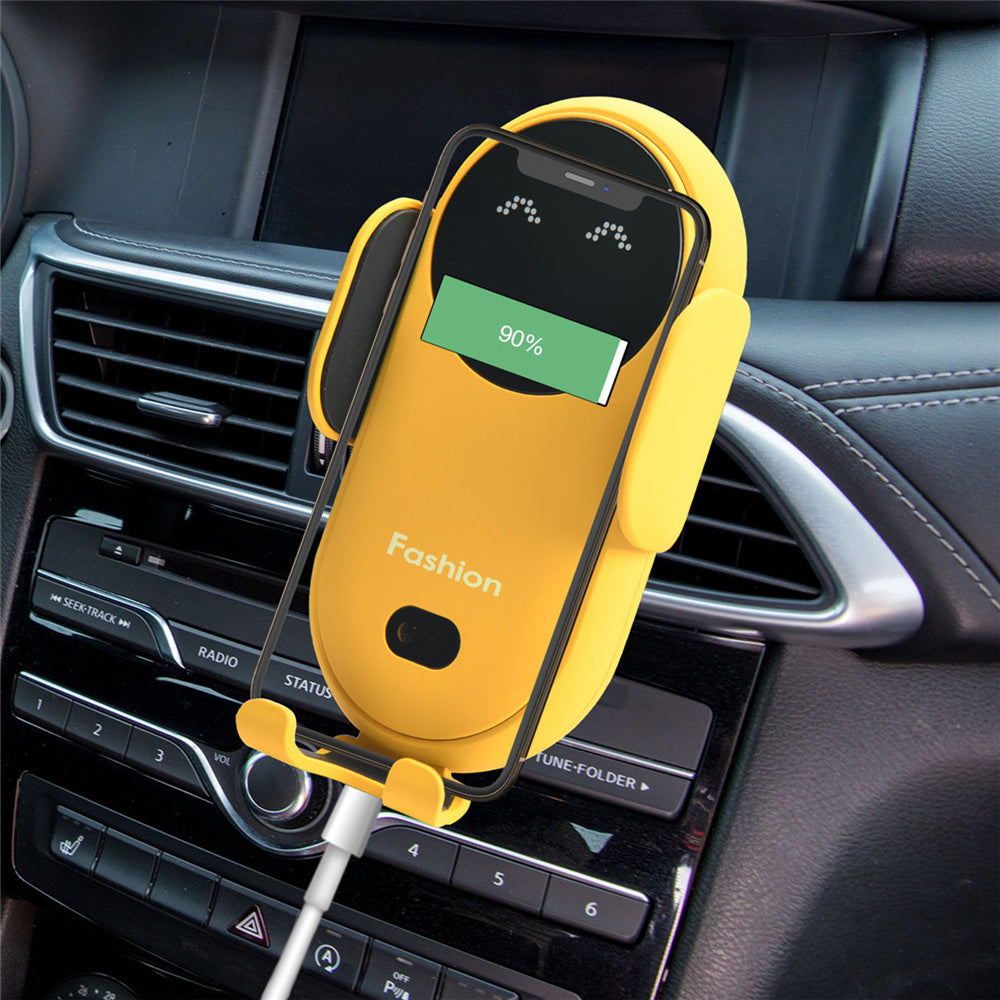 Infrared Induction Car Wireless Charger - Universal 360° GPS Phone Holder