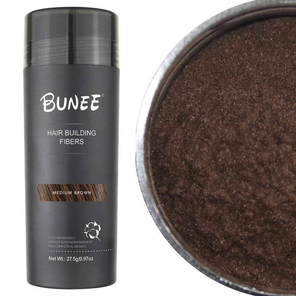 27.5-Gram Hair Fiber Powder in Seven Shades from Black and Brown to Blonde, Auburn and Gray — image 7