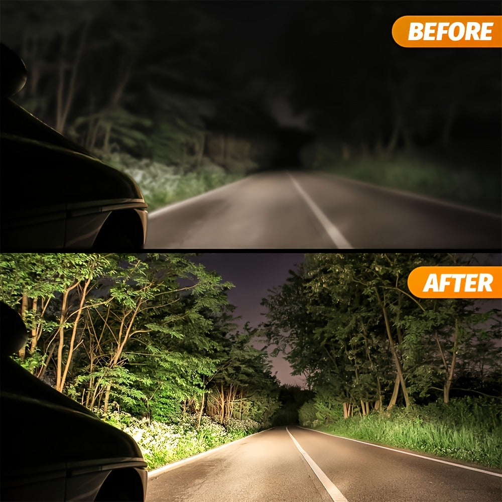 Headlight Restoration Kit Ceramic Coating Spray 100ml No Sanding No Polishing Required Quick Restore Yellowed Foggy Car Headl