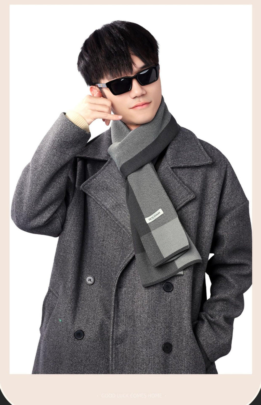 Scarf Winter Men's Outdoor Windproof Neck Protection