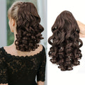 Hair Extensions Curly-Wave 14-Inch Synthetic Ponytail with Claw Clip and Four Color Style Options — image 13
