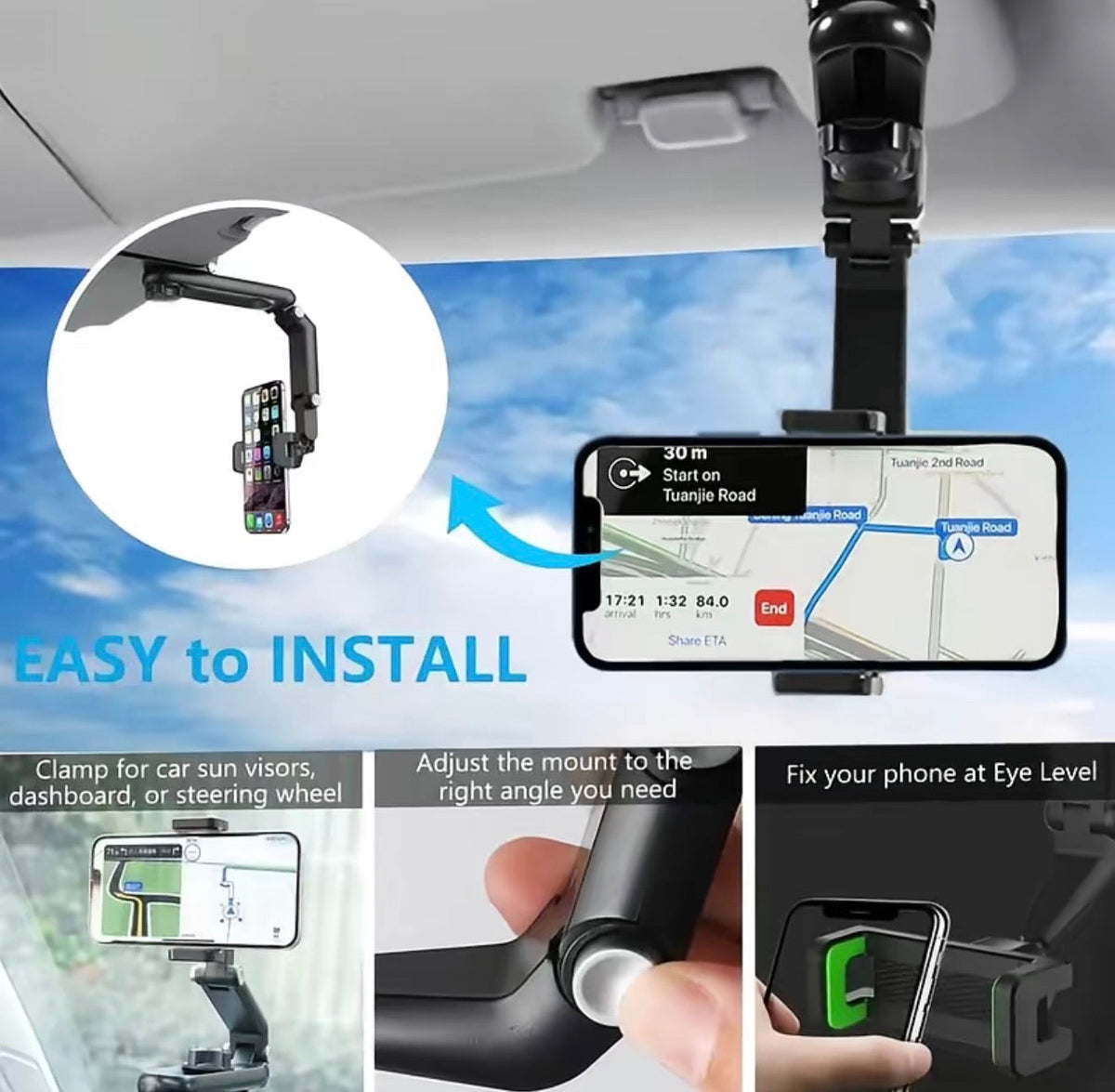 GripArm Car Phone Mount