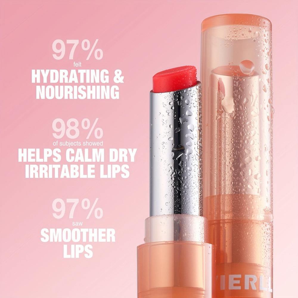 Moisturizing Lip Balm Set 4pcs Waterproof with Vitamin E Oil & Plant Oils – Long-Lasting Nourishing Lip Care for Dry Chapped 