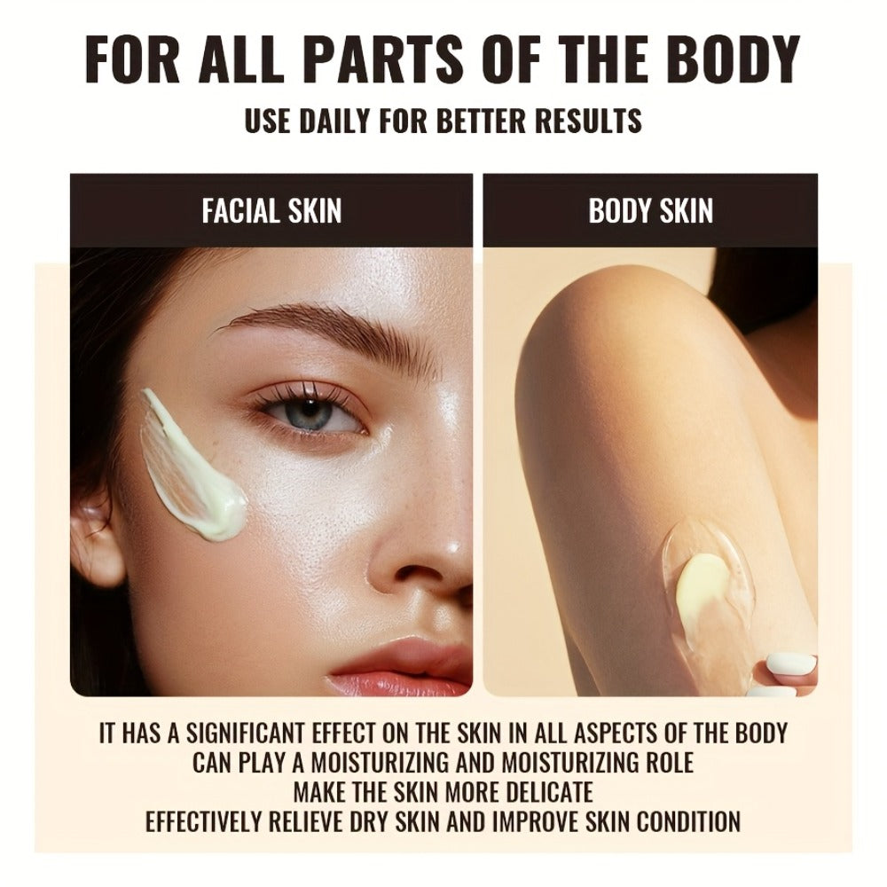 Grass-Fed Beef Tallow Cream with Raw Honey & Vitamin E, Minimalist Face & Body, Clean Beauty All-Over Skin Nourishment for Dr